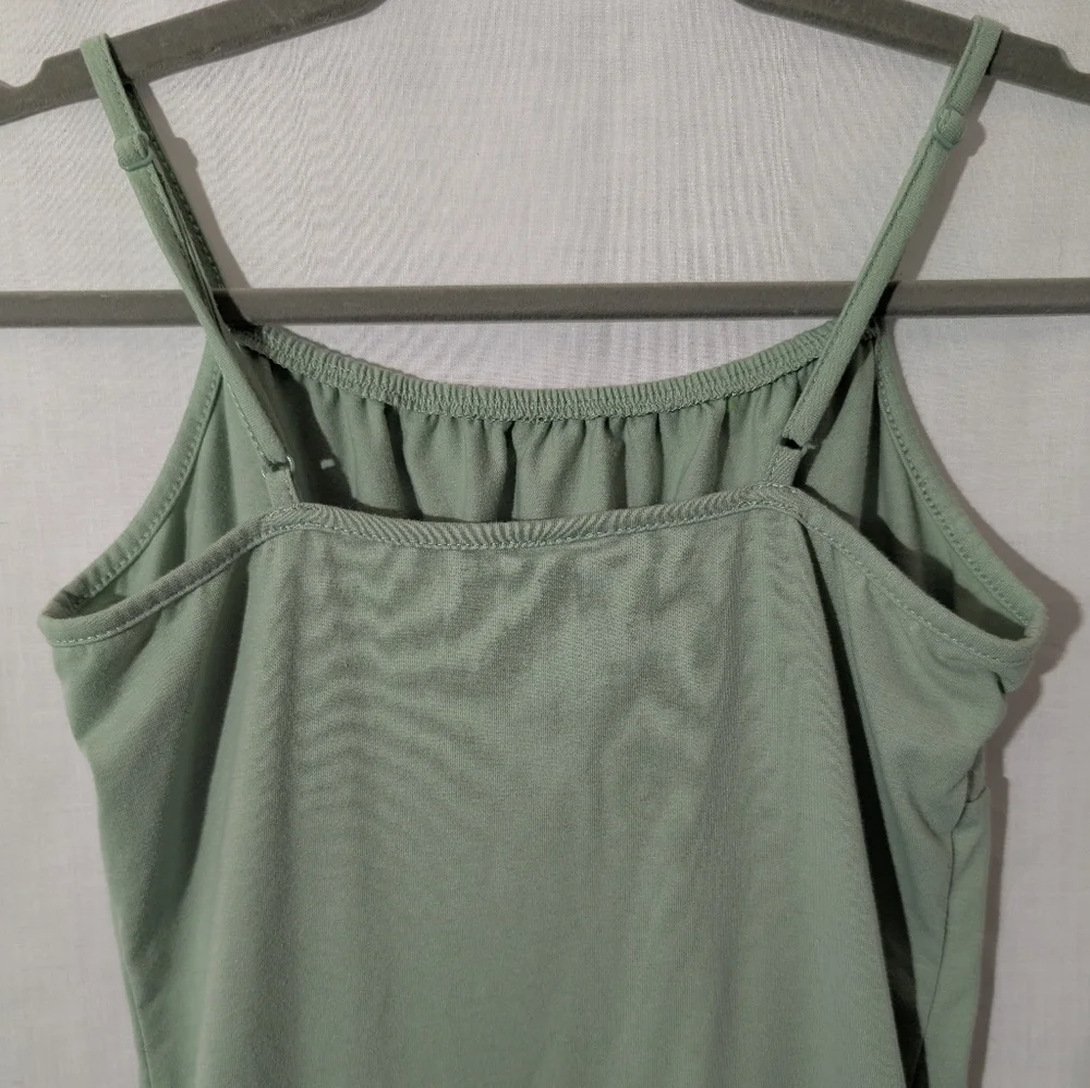 Green Spaghetti Strap Dress, Girls 11/12